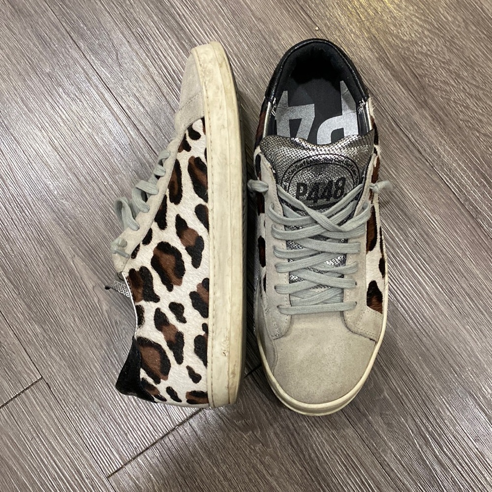 P448 Leopard Sneakers